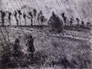 Camille Pissarro, Rainy effect